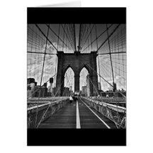 Brooklyn Bridge Greeting Card