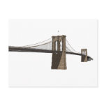 Brooklyn Bridge: New York City: 3D Model: postcards