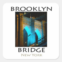 Brooklyn Bridge New York Sticker