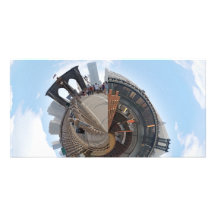 Brooklyn Bridge NYC 360 Degree Panorama Photo Card