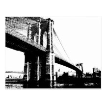 Brooklyn Bridge Post Card