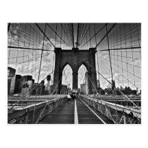 Brooklyn Bridge Postcard