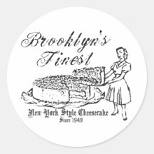 BROOKLYN CHEESECAKE STICKER
