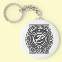 Brooklyn Logo keychains