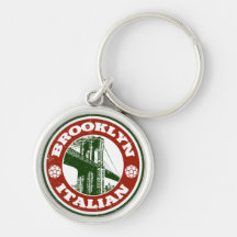 Brooklyn New York Italians Key Chain