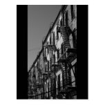 Brooklyn, sorties de secours de NY Carte Postale