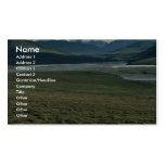 Brooks Range River Valley in summer Business Card Templates