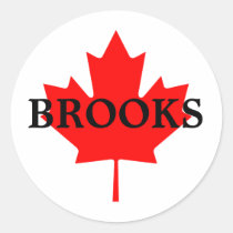BROOKS stickers