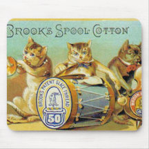 Brooks Spool Cotton Mouse Pads