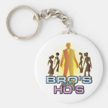 Bro's Before Ho's Key Chains