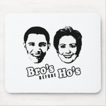 Bro's before Ho's Mouse Pads