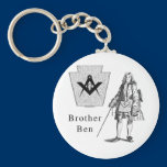 Brother Ben Franklin keychains