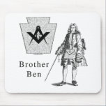 Brother Ben Franklin mousepads