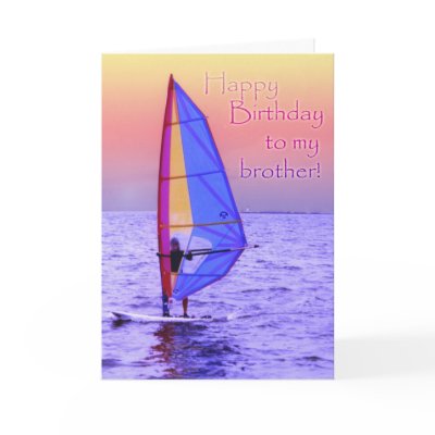Brother birthday card by SusanJoyClark
