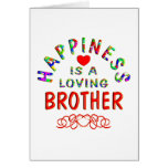 Brother Happiness Greeting Cards