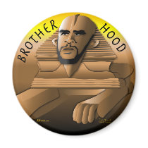 Brother Hood gold Refrigerator Magnet