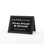 Brother-in-Law Funny Groomsman Invitation