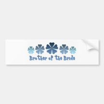 Brother of the Bride Bumper Stickers