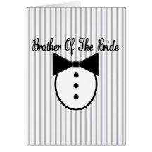 Brother of the Bride Cards