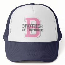 Brother of the Bride Cheer Mesh Hats