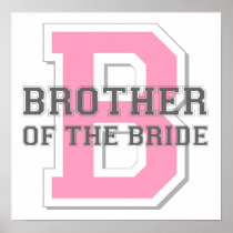 Brother of the Bride Cheer Print