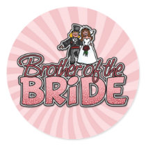 brother of the bride stickers