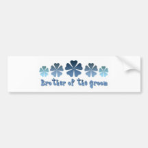 Brother of the Groom Bumper Stickers