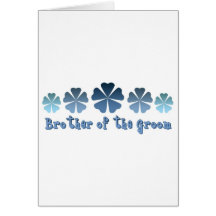 Brother of the Groom Card