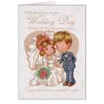Brother Wedding Day Card with love