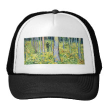 Broussaille avec un couple - Vincent van Gogh Casquette De Camionneur