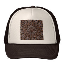 brown157 mesh hat