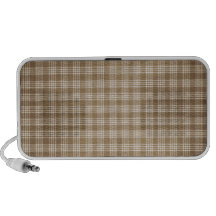 Brown and Beige Travelling Speaker