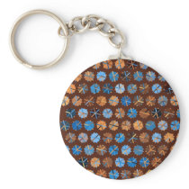 Brown and Blue Abstract
