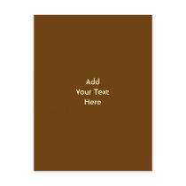 Brown and Cream, Custom Text.