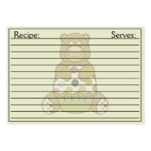 Brown And Green Polkadot Bear Business Card