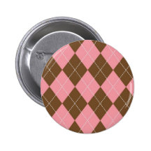 Brown and Pink Argyle Pattern