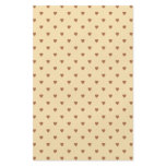 Brown and tan - beige heart pattern. Custom Flyers