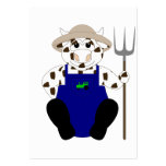 Brown And White Farmer Cow