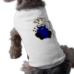 Brown And White Farmer Cow Dog T Shirt