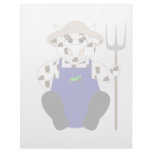 Brown And White Farmer Cow