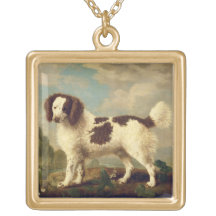 Brown and White Norfolk or Water Spaniel, 1778 (oi Pendants