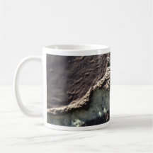 Brown And White Wall (Peeling) Mug