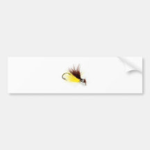 brown and yellow streamer.jpg etiqueta de parachoque
