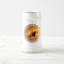 Brown Bear Cub Beer Stein Mug