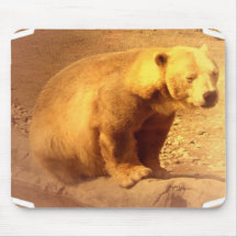 Brown Bear Cub Mouse Pad