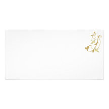Brown bird theme photo cards