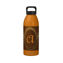 Brown Buckle Water Bottle