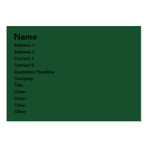 Brown cat business card