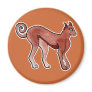 Brown Celtic Brindle Greyhound Refrigerator Magnets