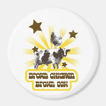 Brown Chicken Brown Cow 2 Fridge Magnet